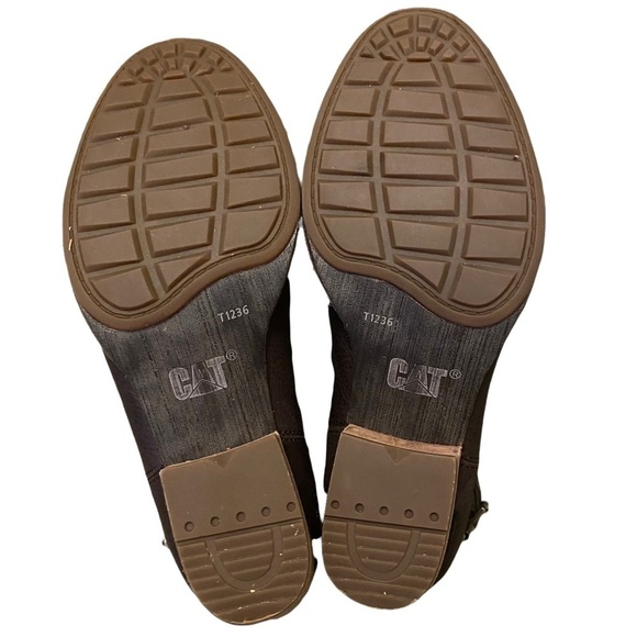 Caterpillar Willa Leather and Fabric Ankle Boots. Size 6 - Picture 3 of 10